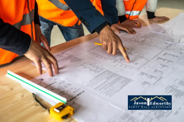 See if you need a party wall agreement for building along boundary line Middlewich